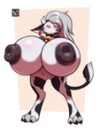 Rating: e
ID: 5652343
Date: 2025-06-18 22:45:06 -0400
Status: active
Score: 14
animal_print animal_print_thigh_highs anthro areola big_breasts biped breasts canid canine claws clothing cow_print cow_print_thigh_highs cowbell digital_media_(artwork) ear_piercing ear_tag fake_horns female freckles_(artist) genitals graphite_(artwork) hair helluva_boss hi_res huge_breasts hyper hyper_breasts legwear loona_(helluva_boss) mammal mixed_media nipples pattern_clothing pattern_legwear pattern_thigh_highs paws piercing solo tail thigh_highs traditional_media_(artwork) vulva post #5652343