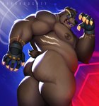 Rating: q
ID: 4874194
Date: 2024-06-23 21:25:14 -0400
Status: active
Score: 25
absurd_res angry anthro areola bear belly big_belly big_butt biped butt circuit_markings cybernetics glowing glowing_eyes grolar_bear hi_res hybrid machine male male_anthro mammal markings musclegut muscular muscular_anthro muscular_male nipples oso_the_grolar_bear paranaughty pecs portal_ring solo ursine post #4874194