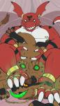 Rating: q
ID: 1040390
Date: 2016-11-04 21:08:07 -0400
Status: active
Score: 34
2016 3_toes absurd_res ahegao anklet anthro bandai_namco black_body black_skin bodily_fluids bracelet carcar chain claws collar conditional_dnp digimon digimon_(species) digit_ring dragon duo ear_piercing evillabrat fan_character feathered_wings feathers feet foot_fetish foot_on_head green_eyes grin guilmon hi_res hindpaw inverted_zero_unit jewelry king_felix looking_pleasured lying male male/male markings musk mythological_creature mythological_scalie mythology nipple_piercing nipples nude open_mouth paws piercing pillow red_body red_skin ring scalie sharp_teeth slightly_chubby smelly smelly_feet smile sweat sweaty_feet symbol tail teeth toe_claws toe_ring toes tongue tongue_out white_body white_skin wings zero_unit post #1040390