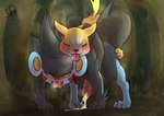 3_toes absurd_res animal_genitalia animal_penis bodily_fluids boltund cum cum_while_penetrated duo feet feral feral_on_feral feral_penetrated feral_penetrating feral_penetrating_feral forest generation_4_pokemon generation_8_pokemon genital_fluids genitals hi_res luxray male male/male male_penetrated male_penetrating male_penetrating_male nintendo penetration penis plant pokemon pokemon_(species) sex sousaku_san sweat toes tongue tongue_out tree