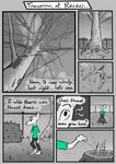 2023 absurd_res anthro beauchamp_(halcyon) clothed clothing comic dialogue digital_media_(artwork) english_text fur halcyon_(series) hi_res lost_andsafe male mammal monochrome mouse murid murine plant rodent sky solo tail text tree