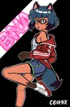 Rating: s
ID: 4765619
Date: 2024-05-06 05:50:33 -0400
Status: active
Score: 35
animal_humanoid blue_body blue_hair brand_new_animal breasts brown_body brown_fur brown_hair canid canid_humanoid canine canine_humanoid clothed clothing cosmix digital_media_(artwork) ears_up english_text female footwear fur hair hard_translated humanoid japanese_text mammal mammal_humanoid michiru_kagemori open_mouth pattern_clothing raccoon_dog red_clothing shoes short_tail signature simple_background solo striped_clothing stripes studio_trigger tail tanuki tanuki_humanoid text topwear translated post #4765619