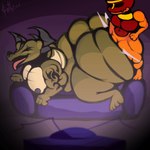 Rating: e
ID: 5621627
Date: 2025-06-04 22:44:18 -0400
Status: active
Score: 72
1:1 anal anal_penetration animated anthro big_butt bouncing_butt butt dragon duo electronics eyes_closed furniture g0th1cc1 g0thric green_body green_skin hudson_(zp92) huge_butt hyper hyper_butt looking_pleasured male male/male mythological_creature mythological_scalie mythology nipples open_mouth orange_body orange_skin penetration reptile scalie sex size_difference small_dom_big_sub sofa tattoo television tongue tongue_out wings post #5621627