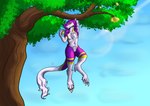 Rating: s
ID: 4867843
Date: 2024-06-21 00:19:38 -0400
Status: active
Score: 13
absurd_res anthro chest_tuft claws cloud crotch_tuft digital_media_(artwork) female food fruit fur green_eyes hair hanging_from_branch hi_res holding_food holding_object leaf lions_den_artwork markings mauve_(mauvedash) nude outside pear plant purple_body purple_fur purple_hair sergal shaded solo tail tail_tuft tree tuft white_body white_fur white_tuft yellow_body yellow_fur yellow_markings post #4867843