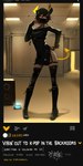 Rating: s
ID: 3817785
Date: 2023-01-17 16:06:28 -0500
Status: active
Score: 91
2022 2_horns absurd_res black_clothing black_collar black_footwear black_hair black_high_heels black_legwear black_thigh_highs boots breasts ceiling_lamp clothing collar demon demon_humanoid ehrrr english_text eyes_closed face_mask female footwear garter_straps hair hand_on_hip hi_res high_heeled_boots high_heels horn horned_humanoid humanoid imp inside lamp legwear loudspeaker misery-chan motion_blur musical_note musical_symbol onlyfans shoes small_breasts solo spade_tail standing symbol tail text the_backrooms thigh_highs post #3817785