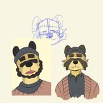 Rating: s
ID: 5584887
Date: 2025-05-19 21:42:26 -0400
Status: active
Score: 1
1:1 anthro beanie beard black_clothing black_ears black_nose black_shirt black_topwear brown_body brown_fur canid canine clothing eyebrows eyes_always_closed eyes_closed facial_hair fur furgonomic_hat furgonomic_headwear furgonomics grey_beanie grey_clothing grey_hat grey_headwear grey_sweater grey_topwear hat headgear headwear hi_res male mammal open_mouth p_rindustries p_rindustries_(p_rindustries) raccoon_dog red_clothing red_sweater red_topwear shirt simple_background sketch sweater tanuki thick_eyebrows topwear undershirt whisker_spots white_background post #5584887