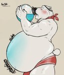 Rating: q
ID: 5325973
Date: 2025-01-23 14:35:49 -0500
Status: active
Score: 76
2024 anthro bear belly big_belly blue_belly blue_liquid chug_jug chug_jug_expansion chugging claws clothing drinking epic_games eye_patch eyewear fortnite fur gulp_(sound_effect) gurgle_(sound_effect) hi_res holding_jug holding_object husky2paws jug male mammal narrowed_eyes obese obese_anthro obese_male overweight overweight_anthro overweight_male polar_bear polar_patroller puffed_cheeks rumbling_stomach scarf side_view signature solo sound_effects standing swallowing tail text underwear ursine white_body white_fur post #5325973