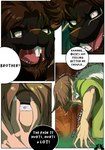 absurd_res anthro black_body black_fur blazar brown_hair comic dale_(tst) dialogue english_text fur hair hi_res human humanoid male mammal nick_(tst) pain rodent skaven text transformation warhammer_(franchise) warhammer_fantasy