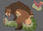 Rating: e
ID: 5617100
Date: 2025-06-02 18:36:45 -0400
Status: active
Score: 253
2025 alligator alligatorid anal anal_penetration anatomically_correct anatomically_correct_cloaca anatomically_correct_genitalia anatomically_correct_penis animal_genitalia animal_penis anthro anthro_on_bottom anthro_on_feral anthro_penetrated anus arm_markings aroused balls bear belly benji_(artist) benji_alligator_(benji) bestiality big_balls big_penis biped blush blushing_profusely bodily_fluids braces breath brown_arms brown_bear brown_body brown_ears brown_fur brown_hands brown_legs butt cheek_markings claws cloaca close-up crocodilian cum cum_in_slit cum_inside cum_on_belly cum_on_body cum_on_butt cum_on_cloaca cum_on_ground cum_on_penis cum_on_self cum_on_tail cumshot digital_drawing_(artwork) digital_media_(artwork) duo ejaculation erection facial_markings feral feral_on_top feral_penetrating fur furry_tail genital_fluids genital_slit genitals green_body green_scales grizzly_bear hair half-erect head_markings hi_res interspecies kuruk_(character) leaking_precum long_tail looking_pleasured lying male male/male male_anthro male_feral male_on_bottom male_penetrated male_penetrating male_penetrating_male mammal mane mane_hair markings monotone_background monotone_body monotone_scales multicolored_body multicolored_fur mutual_penetration nude on_back on_bottom on_ground on_top open_mouth orgasm orgasm_face panting pawpads paws penetration penile penile_penetration penis penis_in_slit plantigrade precum quadruped rear_view reptile scales scalie scaly_tail sex sheath short_tail simple_background sketch slit_penetration slit_play small_tail tail tail_fetish tail_in_ass tail_insertion tail_play tail_sex tan_balls tan_belly tan_body tan_fur teeth third-party_edit three-quarter_view tongue tongue_out ursidae ursine ursine_genitalia ursine_penis post #5617100