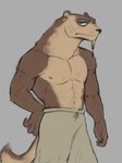 Rating: s
ID: 5490187
Date: 2025-04-08 05:27:49 -0400
Status: active
Score: 19
3:4 anthro beard boomstick_0 bottomwear brown_body brown_fur clothed clothing dreamworks ear_piercing ear_ring facial_hair fur hi_res klaus_dumont kung_fu_panda kung_fu_panda_the_dragon_knight male mammal mustelid musteline nipples pants pecs piercing ring_piercing solo topless topless_anthro topless_male true_musteline weasel post #5490187