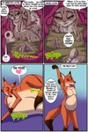 2:3 anthro anthro_pred anthro_prey canid canine comic daolord death dialogue digestion digital_media_(artwork) dirty_talk disney ears_up english_text european_rabbit fatal_vore female female_anthro female_prey fox fur grey_body grey_fur group heart_symbol hi_res interspecies judy_hopps lagomorph leporid male male/female male_anthro male_pred mammal nick_wilde nude nude_anthro nude_female nude_male orange_body oryctolagus rabbit red_fox text true_fox vore willing_prey zootopia