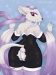 anthro big_butt bubble_butt butt clothing fawnishy female flat_chested frowney_face generation_5_pokemon hi_res looking_back mature_female mienshao nintendo pokemon pokemon_(species) rear_view red_eyes shoa_mien solo torn_clothing wardrobe_malfunction whiskers