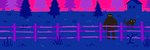 2023 3:1 ambiguous_gender banner_image biped bisexual_pride_colors c0denamedelta digital_media_(artwork) domestic_cat duo felid feline felis fence feral grass humanoid lgbt_pride looking_at_viewer mammal outside plant pride_color_palette pride_colors quadruped restricted_palette sky standing tail tree