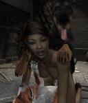 3d_(artwork) all_fours alley ambiguous_penetration beagle bestiality breasts broken_window brown_hair canid canine canis clothing collar curled_hair darksoul digital_media_(artwork) dobermann doggystyle domestic_dog double_penetration female female_on_feral female_on_top feral feral_penetrating feral_penetrating_human fire_escape footwear from_behind_position group group_sex hair high_heels human human_focus human_on_feral human_penetrated hunting_dog interspecies male male/female mammal nipples not_furry_focus nude on_top open_mouth penetration pinscher realistic_feral sandwich_position scent_hound sex shoes stephanie_(disambiguation) threesome tongue trio