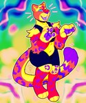 Rating: s
ID: 5581659
Date: 2025-05-18 15:28:53 -0400
Status: active
Score: 0
:3 ambiguous_gender amur_leopard anthro bottomwear chest_binder chowmalgamation clothing colorful_theme cori_(jackrabbit) countershading felid happy hi_res leopard leopard_spots mammal nonbinary_(lore) one_eye_closed open_mouth pantherine pawpads paws shaded shorts solo sparklefur spots teeth_showing trans_(lore) trans_man_(lore) underwear wink post #5581659