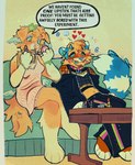 Rating: s
ID: 5453503
Date: 2025-03-24 12:04:47 -0400
Status: active
Score: 32
2025 anthro archie_comics barefoot blush blush_lines bottomwear bracelet breasts butt_wings canid canine cheek_tuft clothed clothed_anthro clothed_female clothing collar cross-eyed crossed_legs dialogue digital_drawing_(artwork) digital_media_(artwork) dizzy domestic_cat dress duo english_text facial_piercing facial_tuft feet felid feline felis female female/female fishnet_clothing floppy_ears fluffy fluffy_tail furniture head_tuft head_wings heart_symbol hi_res hindpaw holding_mirror holding_object hoodie horn inner_ear_fluff inside jewelry kiss_mark lace lip_piercing lipstick looking_at_mirror looking_at_object makeup mammal markings midriff mirror muppeys nose_piercing pants pattern_background paws piercing septum_piercing shirt simple_background sitting snakebite_piercing sofa speech_bubble spiked_tail spikes spikes_(anatomy) spiral striped_markings striped_tail stripes table tail tail_markings tank_top text tongue tongue_out topwear tuft unusual_wing_placement wings post #5453503