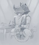 Rating: s
ID: 4608686
Date: 2024-02-18 22:00:15 -0500
Status: active
Score: 64
2023 absurd_res anthro chair claws clothed clothing cuddling dated document duo felid feline furniture gentleman hi_res hug lackadaisy love male male/male mammal monochrome mordecai_heller nuzzling on_lap rocky_rickaby sitting_on_lap slice_of_life table tail_petting writing_text yuu-chan post #4608686