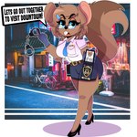 Rating: s
ID: 3680949
Date: 2022-11-09 13:51:32 -0500
Status: active
Score: 21
1:1 2020 absurd_res accessory anthro arm_tuft bad_english belt belt_pouch blue_eyes blush breasts brown_hair buckteeth cheek_tuft clothed clothing cuff_(restraint) digital_media_(artwork) elbow_tuft english_text engrish eyebrow_through_hair eyebrows eyelashes eyewear facial_tuft female fluffy fluffy_tail footwear fur glasses gloves hair hair_accessory hairclip handcuffs handwear hi_res high_heels looking_at_viewer mammal metal_cuffs photo_background photography_(artwork) police police_badge police_officer police_uniform restraints rodent sciurid shoes solo tail teeth text translucent translucent_hair tree_squirrel tuft uniform wireless_shiba yuma_ita post #3680949