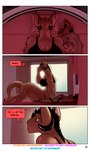 aamon_(james_howard) anthro bat comic demon dialogue duo gynomorph hi_res intersex intersex/male james_howard male mammal onlyfans patreon subscribestar text tina_(james_howard) url