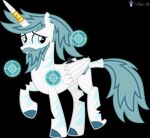 2023 absurd_res alpha_channel alphabet_(mike_salcedo) beard blue_eyes equid equine facial_hair feral grey_hair hair hasbro hi_res hooves horn horn_jewelry horn_ring hybrid jewelry levitating_object magic_user male mammal melisareb my_little_pony mythological_creature mythological_equine mythology raised_hoof ring_(jewelry) signature simple_background solo transparent_background white_body winged_unicorn wings z_(mike_salcedo) zebra