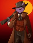 Rating: s
ID: 5553557
Date: 2025-05-06 17:30:42 -0400
Status: active
Score: 0
absurd_res clothing coat cowboy cowboy_hat eldritch_(eldritch_blade) evon evon_allure hat headgear headwear hi_res male mammal mustelid musteline topwear trenchcoat true_musteline weasel post #5553557