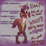 Rating: e
ID: 5336665
Date: 2025-01-28 17:19:32 -0500
Status: active
Score: 118
1:1 anonymous_artist anthro bottomwear braided_hair brainwashing breasts canid canine canis clenched_teeth clothing countershading dialogue ear_piercing ear_ring english_text ethiopian_wolf female fur fur_markings hair hi_res hypnosis hypnotic_visor knock-kneed loincloth mammal markings mind_control mind_wipe motion_lines piercing ring_piercing shacking shess'kah solo standing struggling tail teeth text three-quarter_view post #5336665