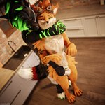 Rating: e
ID: 5576824
Date: 2025-05-16 15:04:00 -0400
Status: active
Score: 50
1:1 3d_(artwork) absurd_res animal_genitalia animal_penis anthro anthro_on_anthro arm_around_neck balls biped black_body black_fur blender_(artwork) blender_cycles brown_body brown_fur canid canine canine_genitalia canine_penis canis claws clothing depth_of_field digital_media_(artwork) dominant dragonplayer duo fox fur furniture genitals green_body green_fur grey_body grey_fur hair hand_on_sheath helltouchedfox hi_res holding_another inside kitchen knot male male/male mammal multicolored_body nude penis reflection rexouium rolen sheath slim slim_anthro slim_male slim_sub smile standing standing_behind submissive submissive_male tail tan_body tan_fur teasing teeth white_body white_fur post #5576824