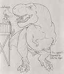 Rating: q
ID: 3927405
Date: 2023-03-13 03:06:32 -0400
Status: active
Score: 136
ambiguous_gender ambiguous_pred anthro belly blush blush_lines bodily_fluids burping burping_in_face clothing dialogue dinosaur dominant dominant_feral exclamation_point fangs felid feline feral feral_pred forced front_view fully_inside glorp graphite_(artwork) group heart_symbol hgythshs hi_res larger_ambiguous larger_feral looking_aside looking_at_another male mammal monochrome onomatopoeia open_mouth oral_vore platform prehistoric_species pubic_boot reptile rope rope_snap rumbling_stomach scalie shirt showoff size_difference small_hands smaller_anthro smug_expression sound_effects sweat sweatdrop t-shirt talking_feral talking_to_another teasing teeth text theropod tongue topwear traditional_media_(artwork) trio tyrannosaurid tyrannosauroid tyrannosaurus tyrannosaurus_rex unseen_prey unwilling_prey vore post #3927405