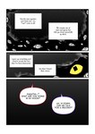 abstraction_(tadc) absurd_res black_eyes comic dialogue dnrlrl english_text glitch_productions group hi_res jax_(tadc) male monochrome multi_eye pupils solo speech_bubble square_pupils text text_box the_amazing_digital_circus yellow_sclera