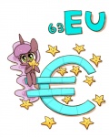 2015 4:5 english_text equid equine europium female friendship_is_magic green_eyes hasbro horn joycall3 mammal my_little_pony mythological_creature mythological_equine mythology princess_luna_(mlp) solo sparkles star text unicorn