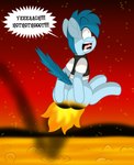Rating: s
ID: 5352459
Date: 2025-02-04 23:53:02 -0500
Status: active
Score: -8
aarondrawsarts big_butt blue_body blue_fur bodily_fluids bottomless burning butt butt_on_fire clothed clothing dialogue digital_media_(artwork) english_text equid equine feral fire friendship_is_magic fur hand_on_butt hasbro hi_res horse lava male mammal my_little_pony open_mouth pain pony raised_tail screaming smoke solo speech_bubble tail tears text post #5352459