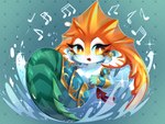 Rating: s
ID: 5588874
Date: 2025-05-21 17:26:48 -0400
Status: active
Score: 1
2025 4_fingers absurd_res anthro apode armor artist_name big_eyes blush blush_lines bracers breasts chibi countershade_face countershade_torso countershading dexechii_(artist) digital_media_(artwork) draconcopode ear_piercing ear_ring english_description eyelashes featureless_breasts female female_anthro fin fingers flesh_tunnel full-length_portrait furgonomics green_body green_scales head_fin hi_res legless long_eyelashes looking_at_viewer lure_(anatomy) marine medium_breasts merfolk musical_note musical_symbol naga open_mouth open_smile orange_fin pattern_background piercing portrait ring_piercing scales serpentine simple_background slim_anthro slim_female slithice_the_naga_siren smile smiling_at_viewer solo sparkles splashing_water split_form stippling symbol tail_armor text thick_eyelashes water watermark white_blush yellow_eyes post #5588874
