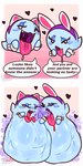 Rating: q
ID: 5648752
Date: 2025-06-17 13:12:55 -0400
Status: active
Score: 59
1:2 belly big_belly blush bodily_fluids boo_(mario) burp_cloud burping burping_in_face cami_gz digestion digital_media_(artwork) duo english_text fake_cat_ears fake_ears fake_rabbit_ears female female/female female_pred fully_inside ghost hanging_belly hi_res huge_belly lahla_(mario) mario_bros nintendo open_mouth oral_vore orb paper_mario paper_mario:_the_thousand_year_door peeka_(mario) rumbling_stomach saliva saliva_string sibling_(lore) simple_background size_difference smile spirit teeth text tongue tongue_out uvula vore post #5648752