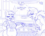 Rating: s
ID: 5333417
Date: 2025-01-27 02:01:25 -0500
Status: active
Score: 12
2023 5_fingers anthro appliance apron beef big_breasts blitz_wulfen blue_and_white blush bodily_fluids breasts canid canine canis cheek_markings cheek_tuft chest_fur chest_tuft claws clothing cookware countershade_torso countershading dialogue domestic_cat drugs duo english_text eyebrows eyelashes eyelashes_through_hair facial_markings facial_tuft fangs felid feline felis female fingers fluffy fluffy_tail food frying_pan fur hair half-closed_eyes head_markings holding_object inner_ear_fluff inside katty_hupokoro kitchen kitchen_appliance kitchen_utensils larger_male male mammal marijuana markings meat meatboom monochrome muscular muscular_anthro muscular_male narrowed_eyes open_mouth open_smile oven profanity saliva shirtless shirtless_male short_hair short_stack signature size_difference sketch slightly_chubby slightly_chubby_anthro slightly_chubby_female smaller_female smile sparkles steak stove substance_intoxication tail teeth texas_flag text thick_eyebrows tongue tools translucent translucent_hair tuft whiskers wide_hips wolf post #5333417