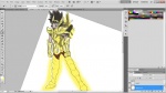 adobe_photoshop_(artwork) anthro armor canid canine canis cloth_(saint_seiya) digital_media_(artwork) english_text headgear helmet male mammal pose saint_seiya solo text toei_animation voshiket wings wolf