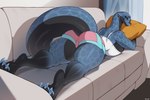 Rating: q
ID: 5601505
Date: 2025-05-27 02:29:47 -0400
Status: active
Score: 82
anthro big_breasts big_butt big_tail biped blue_body blue_eyes bottomwear breasts butt claws clothed clothing emmyliquid eyelashes female furniture glistening glistening_body glistening_skin glistening_tail hi_res huge_breasts huge_butt huge_hips huge_tail huge_thighs long_tail looking_at_viewer looking_back lying non-mammal_breasts on_front pillow pupils reptile scalie shirt shorts side_boob snake sofa solo tail tail_aside thick_thighs toe_claws topwear white_clothing white_shirt white_topwear wide_hips post #5601505