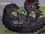 2_penises 4:3 abdominal_bulge abelisaurid absurd_res anthro anthro_on_feral anthro_penetrated back_spikes bestiality black_body black_fur black_hair black_nipples black_scales blush bodily_fluids bombay_cat breasts carnotaurus claws crossover cum cum_in_ass cum_in_pussy cum_inside daddy_kink dialogue digitigrade dinosaur domestic_cat drooling drooling_on_partner drooling_tongue duo erection extreme_french_kiss eyes_closed facial_markings feet felid feline felis female female_on_feral female_penetrated feral feral_penetrating feral_penetrating_anthro french_kissing fur genital_fluids genitals grass growling hair hand_on_chest hand_on_face hand_on_jaw head_markings hi_res hlebushekuwu horn inner_ear_fluff interspecies kissing larger_feral larger_male las_lindas long_tail love male male/female male_penetrating male_penetrating_female mammal markings multi_genitalia multi_penis multicolored_body multicolored_scales muscular muscular_anthro muscular_female nipples obscured_penetration open_mouth orgasm_face penetration penis plant prehistoric_species rachael_saleigh red_body red_penis red_scales reptile rock saliva scales scalie sex sharp_teeth short_hair size_difference smile spiked_tail spikes spikes_(anatomy) spots spotted_markings spread_toes striped_markings stripes tail teeth theropod toe_claws toes tomboy tongue tuft turok vaginal vaginal_penetration yellow_eyes