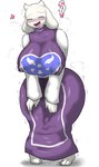 Rating: q
ID: 5394471
Date: 2025-02-24 08:15:50 -0500
Status: active
Score: 125
absurd_res anthro big_breasts big_butt biped bodily_fluids boss_monster_(undertale) bovid breasts butt caprine clothing enigi09 eyelashes eyes_closed female fingers flesh_fang goat heart_symbol hi_res mammal nipple_outline open_mouth open_smile simple_background smile solo speech_bubble standing thick_thighs toriel undertale_(series) white_background wide_hips post #5394471