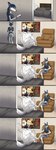 Rating: e
ID: 3536214
Date: 2022-08-29 19:52:27 -0400
Status: active
Score: 101
animal_crossing anthro aveline_(morbidsin) bedroom bottomwear butt canid canine canis chair clothing comic desperation domestic_dog doom_(series) doom_slayer dorian_valentine dresser duo eating eating_food female food furniture german_shepherd herding_dog hi_res hotpants humanoid_hands humor hunched_over husky hybrid id_software impotent isabelle_(animal_crossing) male male/female mammal masturbation mattress microsoft morbidsin nintendo nordic_sled_dog nude pastoral_dog popcorn recliner shorts snack spitz stroking_penis suggested topwear v-neck v-neck_shirt voyeur wolfdog post #3536214