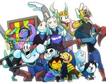 2018 alligator alligatorid alphys animated_skeleton annoying_dog_(undertale) anthro asgore_dreemurr asriel_dreemurr beard biped blonde_hair bone boss_monster_(undertale) bovid bratty_(undertale) canid canine canis caprine catty_(undertale) crocodilian delta_rune_(emblem) digital_media_(artwork) domestic_cat domestic_dog eyewear facial_hair felid feline felis female fish frisk_(undertale) glasses group hair hi_res horn human lizard long_ears looking_at_viewer machine male mammal marine mature_anthro mature_female mature_male mettaton monster_kid open_mouth papyrus_(undertale) pose potoobrigham reptile robot sans_(undertale) scalie simple_background skeleton smile symbol tem temmie_(undertale) toriel undead undertale undertale_(series) undyne white_background