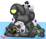 Rating: e
ID: 5553279
Date: 2025-05-06 15:02:12 -0400
Status: pending
Score: 2
anal anal_vore armor ass_up belly big_belly butt digestion duo forced fur grin hair hi_res jack-o'_pose looking_at_another looking_back machine male mass_vore multiple_prey onomatopoeia open_mouth pose protogen raised_tail simple_background smile smug smug_face smug_grin sokoyo_owo sound_effects tail text unwilling_prey vore post #5553279