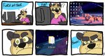 Rating: s
ID: 5569951
Date: 2025-05-13 17:10:10 -0400
Status: active
Score: 3
absurd_res anthro black_ears black_hands black_nose bodily_fluids bottomwear brown_body brown_eyes brown_fur canid canine chest_tuft clothing comic dialogue english_text eyebrows frown fur hi_res male mammal p_rindustries p_rindustries_(p_rindustries) pants raccoon_dog shirt signature simple_background solo sweat tanuki text thick_eyebrows tongue tongue_out topwear tuft whisker_spots white_background post #5569951