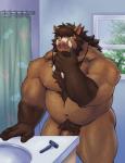 Rating: e
ID: 1981635
Date: 2019-09-03 03:46:32 -0400
Status: active
Score: 102
2019 adios anthro balls beard biceps biped body_hair broody brown_hair chest_hair curtains facial_hair flaccid genitals hair hi_res humanoid_genitalia humanoid_penis jewelry male mammal musclegut muscular muscular_anthro muscular_male necklace nipples nude pecs penis pubes razor sink solo suid suine sus_(pig) tools tusks wild_boar window post #1981635