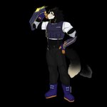Rating: s
ID: 5570283
Date: 2025-05-13 19:25:38 -0400
Status: active
Score: 4
1:1 absurd_res alpha_channel anthro arm_tuft belt black_body black_fur boots bottomwear canid canine canis cerberussenn clothing dipstick_tail elbow_pads elbow_tuft facial_hair footwear fur gear gloves handwear hi_res luan_sweeto_(cerberussenn) male mammal markings mole_(marking) pants pie_cut_eyes shield shirt shoes signature smile solo suspenders tail tail_markings tail_motion tailwag topwear tuft undershirt vest white_body white_fur wolf post #5570283