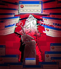 Rating: s
ID: 4901788
Date: 2024-07-06 18:43:38 -0400
Status: active
Score: 15
2024 anthro antlers bodily_fluids bottomwear clothed clothing crying curled_up deer english_text error_message fetal_pose glitch hi_res hooves horn japanese_text male male_anthro mammal negative_number open_clothing open_mouth open_shirt open_topwear pants red_background restricted_palette shirt simple_background skweekers solo spot_(skweekers) tears text topwear yelling post #4901788