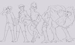 Rating: s
ID: 5131080
Date: 2024-10-21 22:03:19 -0400
Status: active
Score: 43
absurd_res ambiguous_gender avian beak beak_growth bottomwear chocobo claw_growth claws clothing digitigrade drinking feather_growth feathered_wings feathers feral final_fantasy fused_fingers growth hair hi_res human human_to_feral line_art long_neck mammal neck_growth open_mouth plantigrade plantigrade_to_digitigrade scuted_legs scutes shaking shirt short_hair shorts signature solo species_transformation square_enix tail tail_feathers tail_growth tinypigdraws toe_claws tongue topwear torn_bottomwear torn_clothing torn_shirt torn_shorts torn_topwear transformation transformation_sequence trembling william_(tinypigdraws) wings post #5131080