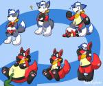 Rating: q
ID: 1979787
Date: 2019-09-01 12:58:04 -0400
Status: active
Score: 39
2017 3_toes after_transformation animate_inanimate anthro basic_sequence belly belly_expansion biped black_body blue_body blue_eyes blue_fur blue_hair blue_markings blue_tail canid canine canis chest_spike clothing contextual_arrow digital_drawing_(artwork) digital_media_(artwork) dipstick_tail directional_arrow expansion eyes_closed feet forced_smile fur generation_4_pokemon geometric_background grey_body grey_fur grey_tail grin hair happy highlights_(coloring) holding_object holding_plushie hose hose_inflation inanimate_transformation inflatable inflation inner_ear_fluff joltink kerchief living_inflatable lucario male mammal markings mostly_nude multi_frame_sequence multicolored_tail neckerchief neckwear nintendo nozzle pawpads permagrin pink_pawpads plushie pokemon pokemon_(species) pool_toy question_mark red_body red_tail sequence sequential_arrow simple_background sitting six_frame_image six_frame_sequence smile smirk solo species_transformation spikes spikes_(anatomy) standing surprise tail tail_markings tan_belly toes toony transformation transformation_sequence tuft white_belly white_body white_fur white_hair white_tail wolf worried post #1979787