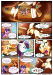 2016 absurd_res applejack_(mlp) blue_body blue_feathers chilllum comic dialogue digital_media_(artwork) english_text equid equine fan_character feathered_wings feathers female fluttershy_(mlp) friendship_is_magic glowing group hasbro hi_res horn horse light262 mammal my_little_pony mythological_creature mythological_equine mythology pegasus pinkie_pie_(mlp) pony princess_tempora purple_body purple_feathers rainbow_dash_(mlp) rarity_(mlp) shaded speech_bubble text twilight_sparkle_(mlp) unicorn url winged_unicorn wings