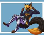 absurd_res canid canine femboy fox hi_res male mammal solo tony_zorro_mandarina