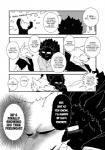 anthro canid canine clothing comic dialogue english_text felid fur hi_res kemono male mammal monochrome rolf saitou_(yakantuzura) text translated yakantuzura zinovy